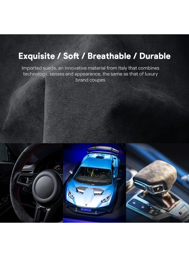 Orange Patch Gear Shift Cover For Mazda 3 2019 2025 With Engine Start Stop Buttons - Image 4
